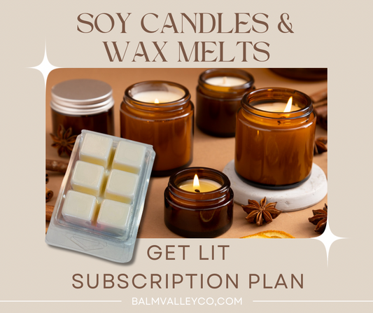 Get Lit Candle & Wax Melt Subscription